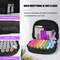 Diamond Painting Storage Containers,120 Slots Diamond Art Accessories, 5D Diamond Painting Kits with Tools for Jewelry Bead Rhinestones Organizer (120-Black)